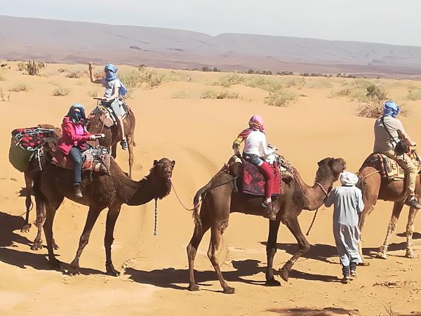 Petit Rêve désert marocain : ballade à dos de dromadaire, ballade en dromadaire, ballade en chameau, ballade à dos de chameau, ballade dromadaire, ballade dromadaire dés